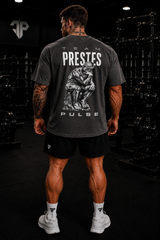 TEAM PRESTES PENSADOR OVERSIZED CINZA CHUMBO