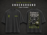 TEAM PRESTES UNDERGROUND SCIENCE EDITION OVERSIZED CINZA CHUMBO