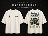 TEAM PRESTES UNDERGROUND SCIENCE EDITION OVERSIZED OFF WHITE