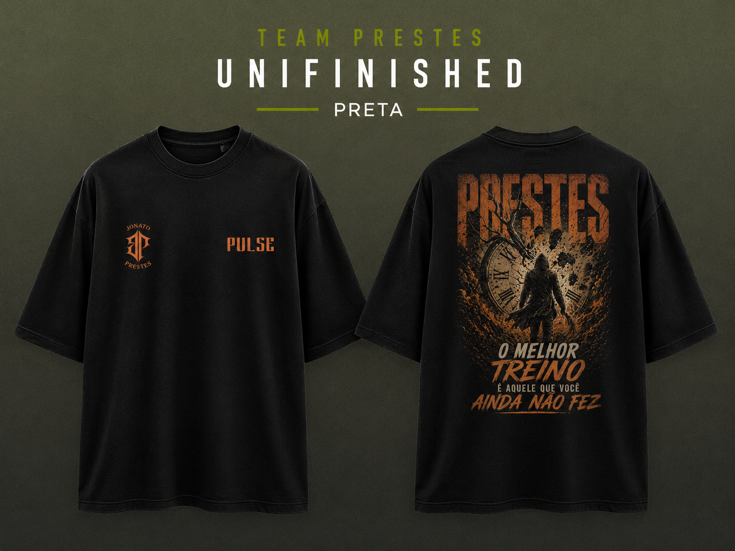 TEAM PRESTES UNIFINISHED OVERSIZED PRETA