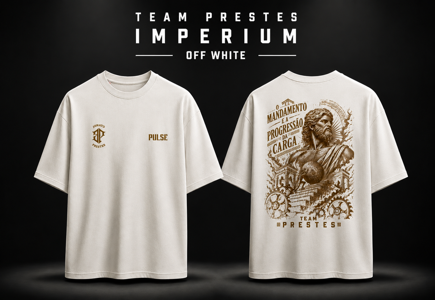 TEAM PRESTES IMPERIUM OVERSIZED OFF WHITE