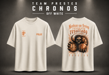 TEAM PRESTES  CHRONOS OVERSIZED OFF WHITE