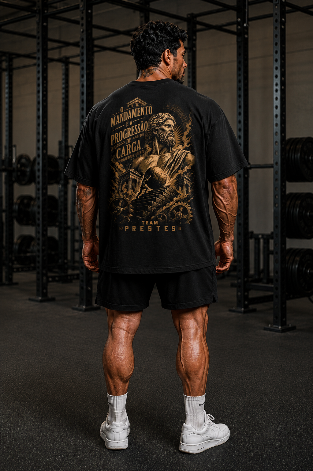 TEAM PRESTES IMPERIUM OVERSIZED PRETO