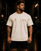 TEAM PRESTES UNIFINISHED OVERSIZED OFF WHITE