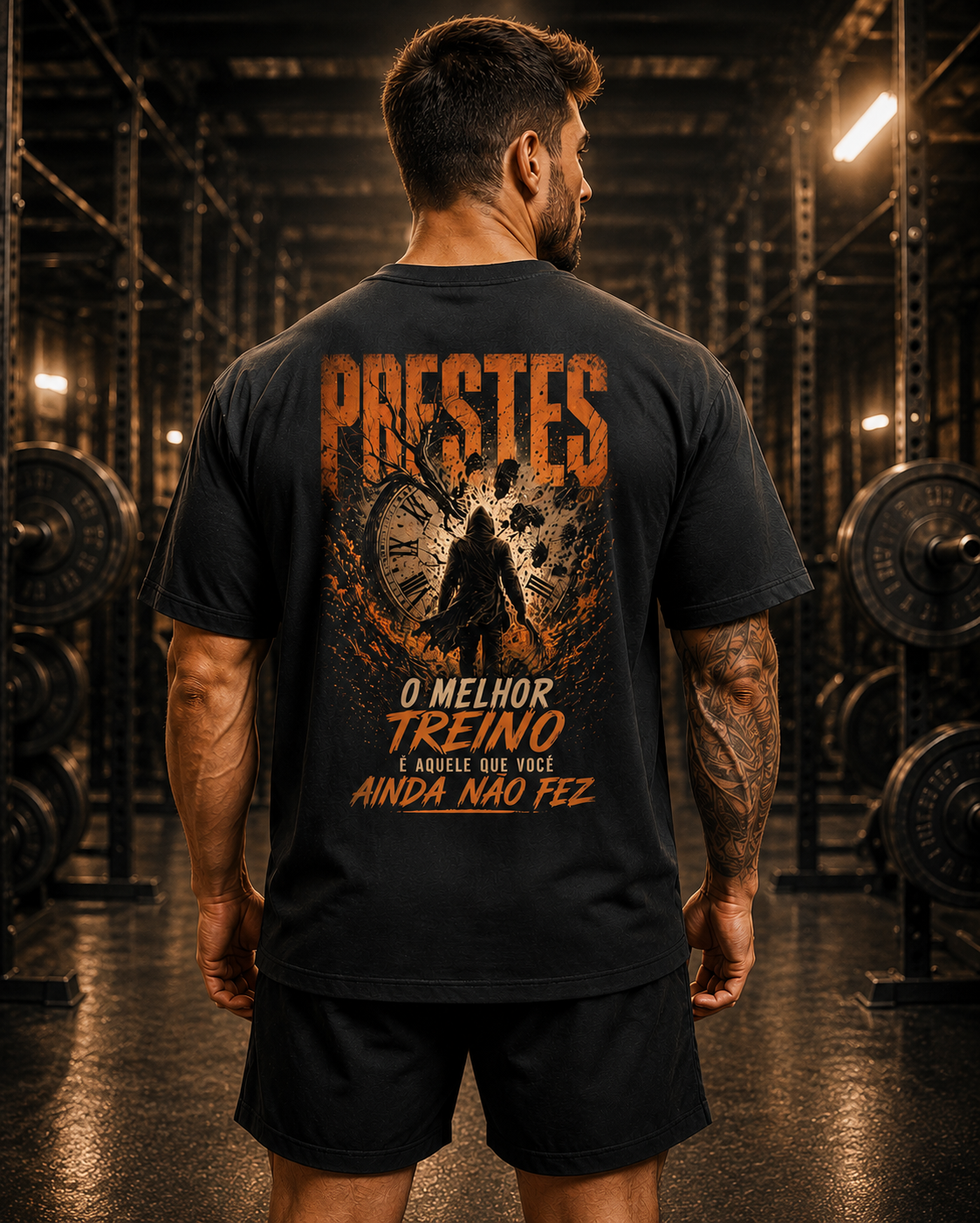 TEAM PRESTES UNIFINISHED OVERSIZED PRETA
