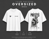 TEAM PRESTES PENSADOR OVERSIZED BRANCA