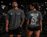 TEAM PRESTES PENSADOR OVERSIZED CINZA CHUMBO