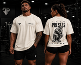 TEAM PRESTES PENSADOR OVERSIZED OFF WHITE