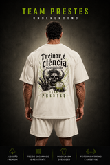 TEAM PRESTES UNDERGROUND SCIENCE EDITION OVERSIZED OFF WHITE